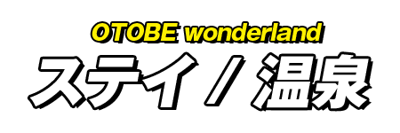 OTOBE wonderland ステイ/温泉